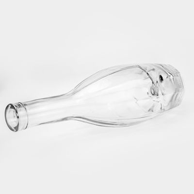 750 ml slanke rode wijn brandy rum wijn fles perfect ingesteld voor koffieliefhebbers