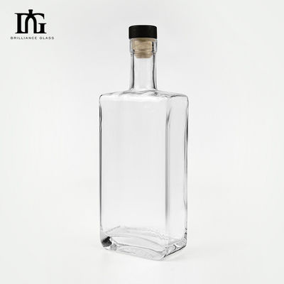 Gekleurde glazen fles voor maat 700 ml Gin Rum Leeg 700 ml 750 ml Vodka Whiskey Brandy