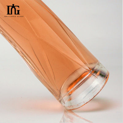 Glasmateriaal 330 ml 500 ml Design Cone Fruit Wine Drinkflessen met aluminium deksel