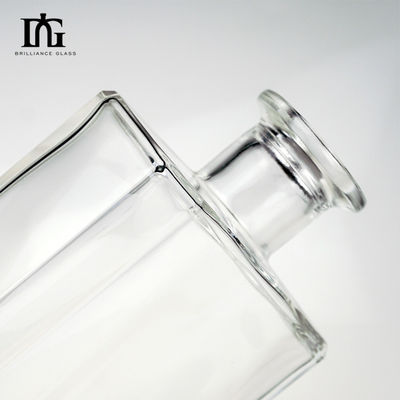 500 ml 750 ml Dikke bodem gegraveerd warm stempelde etiket Vodka fles voor drank
