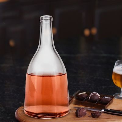 250 ml/500 ml/700 ml/750 ml capaciteit Ronde glazen drankfles