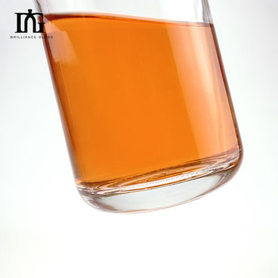 500 ml 750 ml Matte Zwarte Witte Tequila Liquor Glasfles Wijn Drink Gin Vodka met kurk