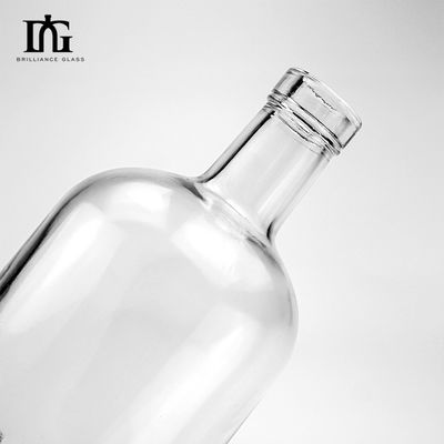 Vrij op maat 700 ml Whiskey Rum Gin lege alcoholfles met kurk