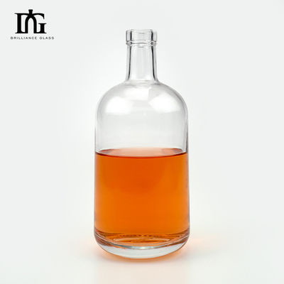 Vrij op maat 700 ml Whiskey Rum Gin lege alcoholfles met kurk