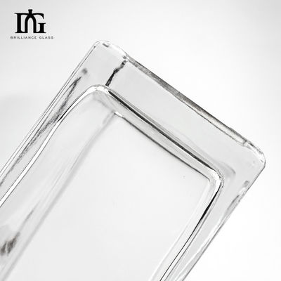 Glaskraag Materiaal Vierkante Helder Vlakke Schouder 500 ml 700 ml Whisky Fles met kurk