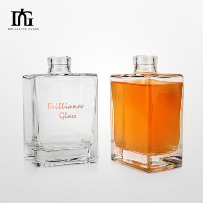 500 ml/700 ml/750 ml Capaciteit Klassiek Vierkante Cube Glas Whisky Brandy Vodka Fles