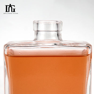 500 ml/700 ml/750 ml Capaciteit Klassiek Vierkante Cube Glas Whisky Brandy Vodka Fles
