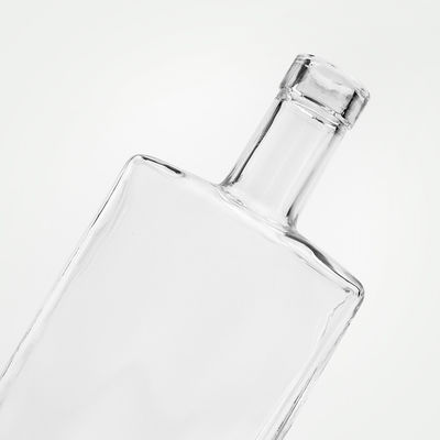 Geëgraveerde elektroplateerde glazen fles voor aangepast logo en verpakking 700 ml 750 ml wodka