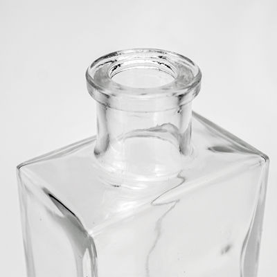 500 ml flats leeg helder glas drankfles voor whiskey rum Spirits Vodka Gin