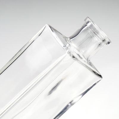 500 ml flats leeg helder glas drankfles voor whiskey rum Spirits Vodka Gin