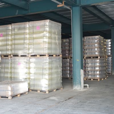 50cl OEM/ODM Super Flint Jersey Clear Glass Liquor Flas met kurk en schroefdop