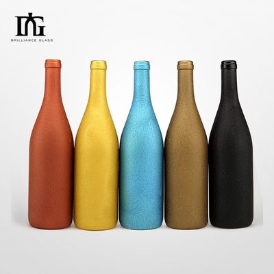 500 ml 700 ml 750 ml ronde glazen fles voor wijn