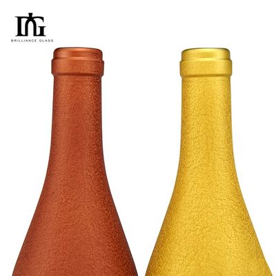 500 ml 700 ml 750 ml ronde glazen fles voor wijn