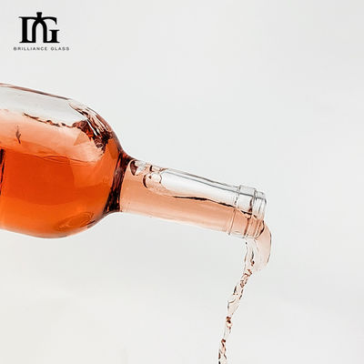 200 ml 375 ml 500 ml 750 ml 1000 ml rond leeg sijtglas drank wijn gin whisky wodka tequila glazen fles met kurk deksel