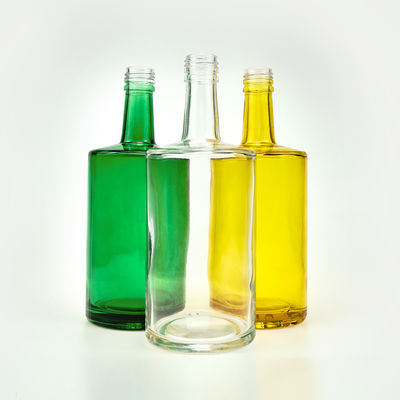 Super Flint Flat Shoulder glasfles voor drankjes en dranken Custom 500 ml 750 ml