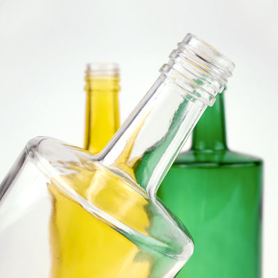 Super Flint Flat Shoulder glasfles voor drankjes en dranken Custom 500 ml 750 ml