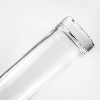 750 ml heldere ronde glazen fles met kurkstopper voor brandy gin rum vodka tequila drank