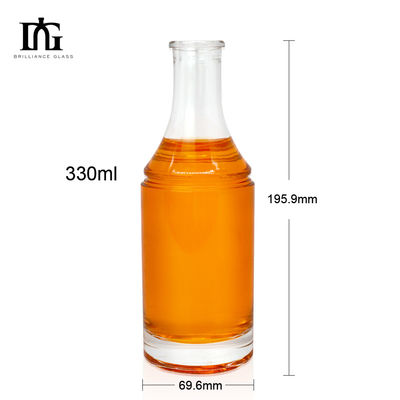 Glasfles met kurkstop en capaciteit 250 ml/350 ml/500 ml/550 ml/650 ml/700 ml/750 ml