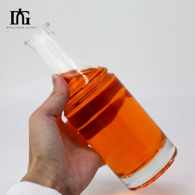 Glasfles met kurkstop en capaciteit 250 ml/350 ml/500 ml/550 ml/650 ml/700 ml/750 ml