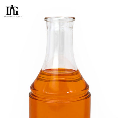 Glasfles met kurkstop en capaciteit 250 ml/350 ml/500 ml/550 ml/650 ml/700 ml/750 ml