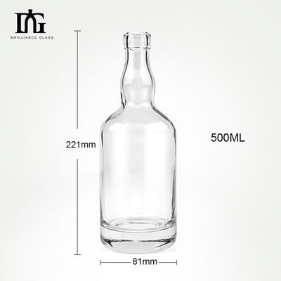 Energy Drinks Glasfles met Guala Cap en Polymer Cork 1000ml 750ml 700ml 500ml