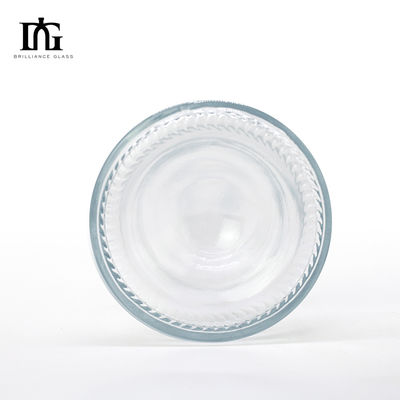 Direct 500 ml lege, heldere glasflessen voor drank met kurk en schroefdeksel