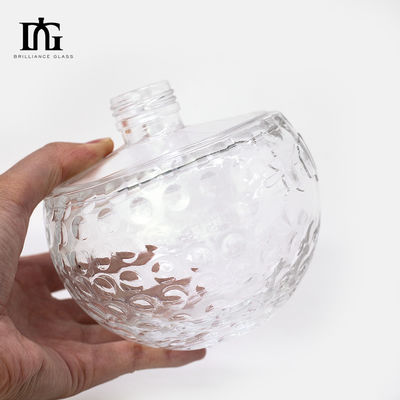 Glas Whisky Decanter Set 500ml Capaciteit Golfbal Vorm Ontwerp voor het drinken van alcohol