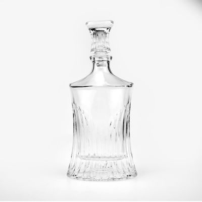 Schermdrukken Warmt stempelen 750 ml Duidelijk glazen decanter voor drankjes en dranken