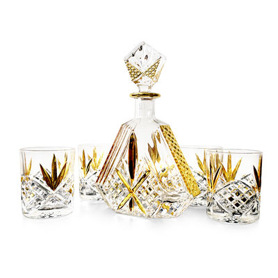 500 ml/700 ml/750 ml capaciteit zware whisky glasfles met aanvaardbaar klant logo
