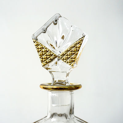 500 ml/700 ml/750 ml capaciteit zware whisky glasfles met aanvaardbaar klant logo