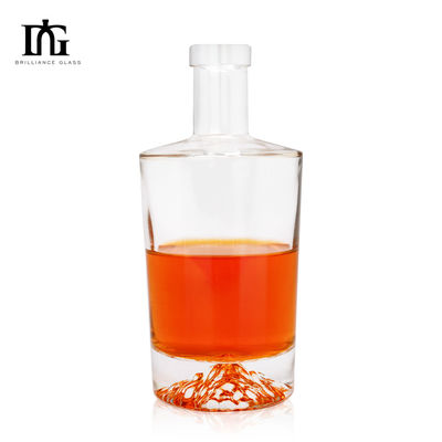 500 ml 700 ml 750 ml 1000 ml Nordic Gin Whiskey Vodka Glasfles met gegraveerde berg