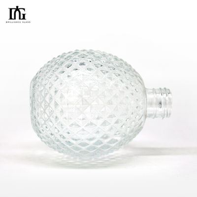 Low MOQ Glasflessen voor aangepaste wodka Whisky Rum Gin