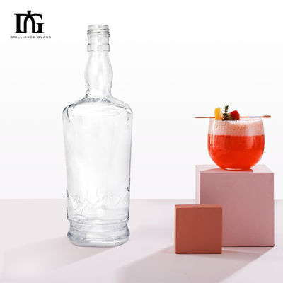 OEM/ODM 700 ml 750 ml glazen fles voor wijn Whisky Direct Supply Cap Type Cork Screw