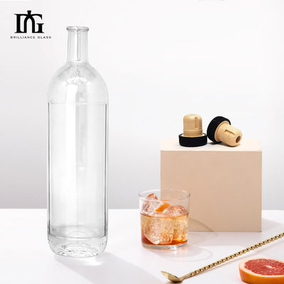 700 ml wijn gin rum vodka 750 ml whisky glasfles met warm stempelen oppervlakte behandeling