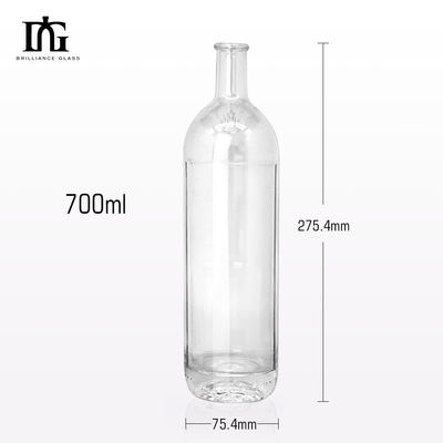 700 ml wijn gin rum vodka 750 ml whisky glasfles met warm stempelen oppervlakte behandeling