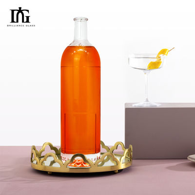 700 ml wijn gin rum vodka 750 ml whisky glasfles met warm stempelen oppervlakte behandeling
