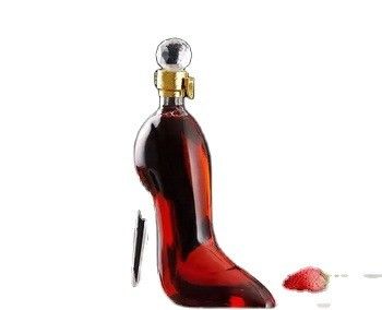 Unieke vorm 500 ml 750 ml High Heel Shoe Liquor Whiskey Rode Wijn Vodka Glasfles