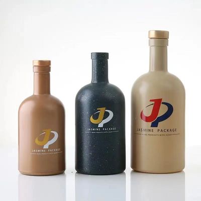 Industriële dranken 500 ml 750 ml 1000 ml Frost Whisky Fles met kurk