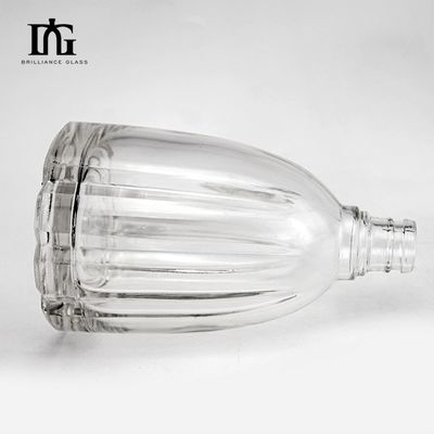 100 ml 200 ml 375 ml 500 ml 750 ml 1000 ml gegraveerde ronde glasflessen met schroefdop