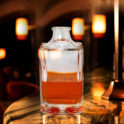 Aanpassen lege whiskyflessen 50 ml 375 ml glazen fles voor drank 700 ml capaciteit