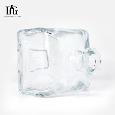 Duidelijke zwarte witte tequila drank glazen fles voor dranken 100 ml 200 ml 375 ml 500 ml 750 ml
