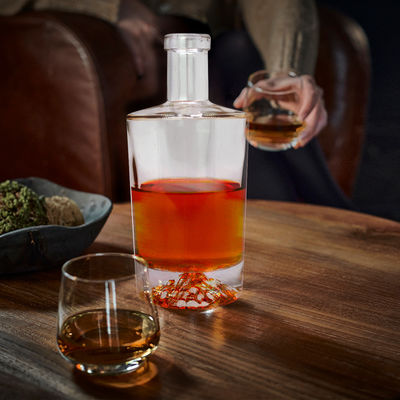 Super Flint glasfles capaciteit 600ml/700ml/750ml Perfect voor drankjes en dranken