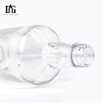 Glasbasismateriaal 750 ml leeggevoerde whisky-wijnfles voor alcoholflessen