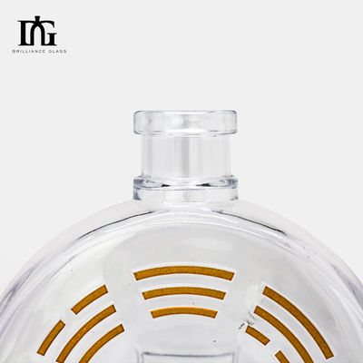 Glaskraag 450ml 700ml 750ml Rum Vodka Whisky Liquor Gin Spirits Fles met kurk