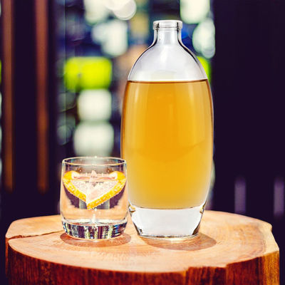 Graveringsoppervlak Handhaving Glasflessen 500 ml 700 ml 750 ml 1000 ml Vodka Whisky Brandy