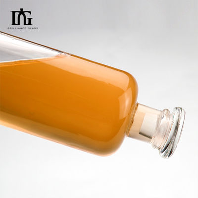 375/500/700/750/1000 ml helder glasfles voor whisky, rum en gin