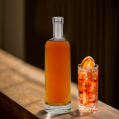 Glasleeg fles voor gedistilleerde dranken Vodka Whisky Rum Gin Tequila Liquor Wijn Tequila 700 ml