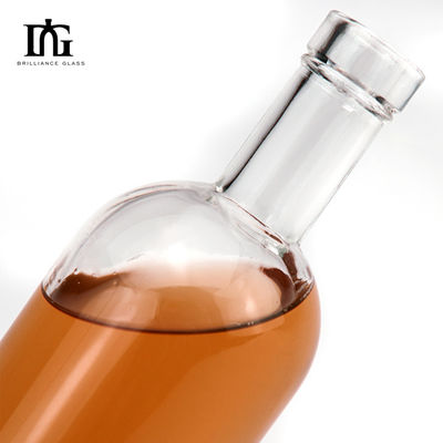 Glasleeg fles voor gedistilleerde dranken Vodka Whisky Rum Gin Tequila Liquor Wijn Tequila 700 ml