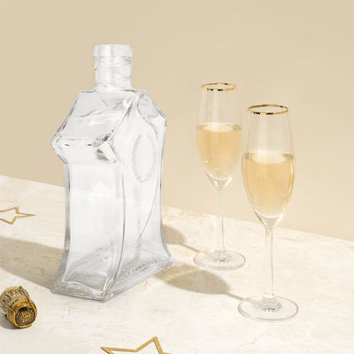 Kap Type Cork Schroef Beide 700ml 70cl 750ml 75cl Glasfles voor Brandy Whiskey Gin Vodka