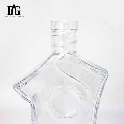 Kap Type Cork Schroef Beide 700ml 70cl 750ml 75cl Glasfles voor Brandy Whiskey Gin Vodka